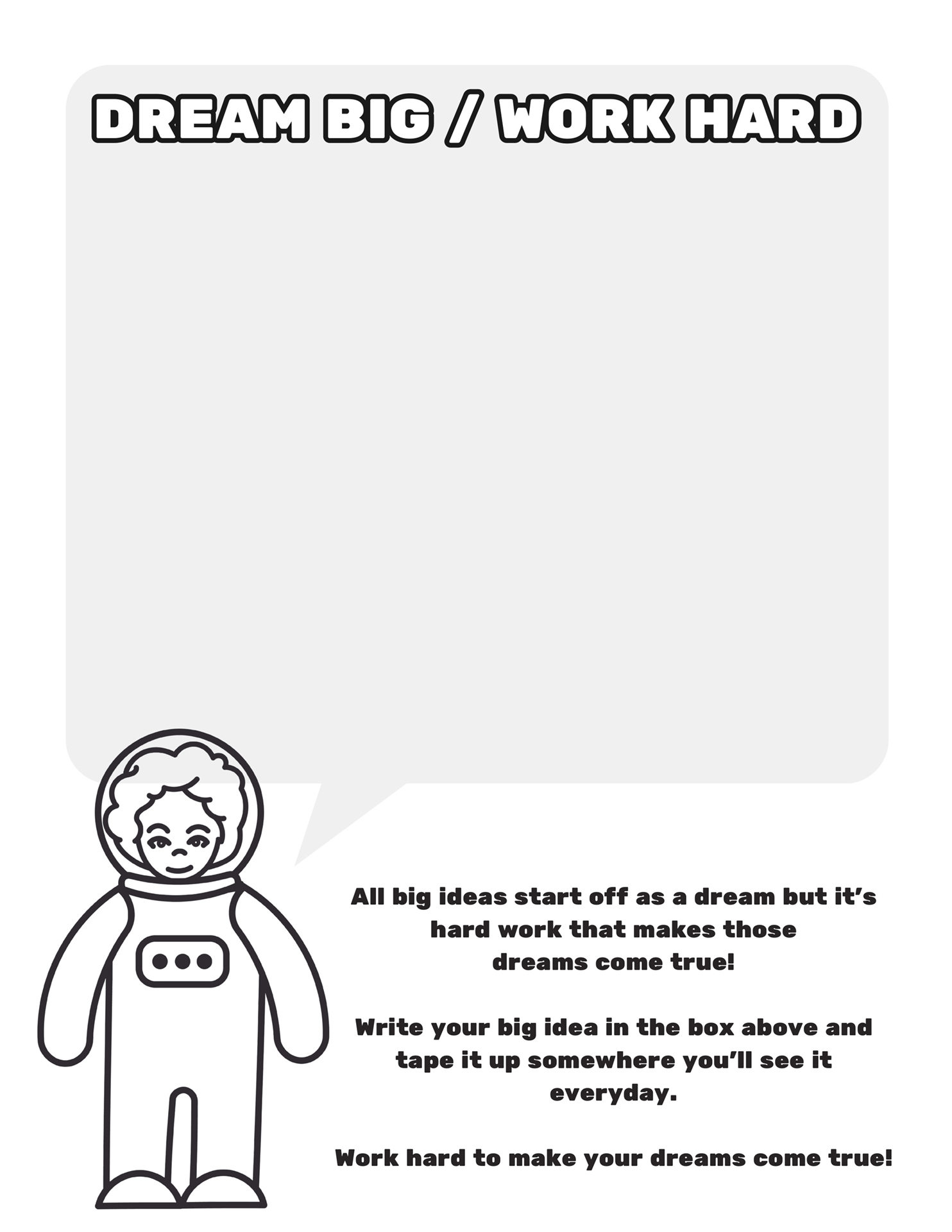 Activity Coloring Sheet 2