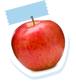 Apple with Tape Apple with Tape