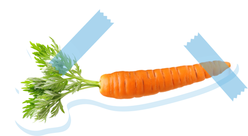 Carrot with Tape Carrot with Tape
