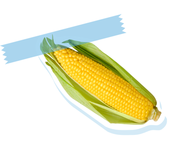 Corn with Tape Corn with Tape