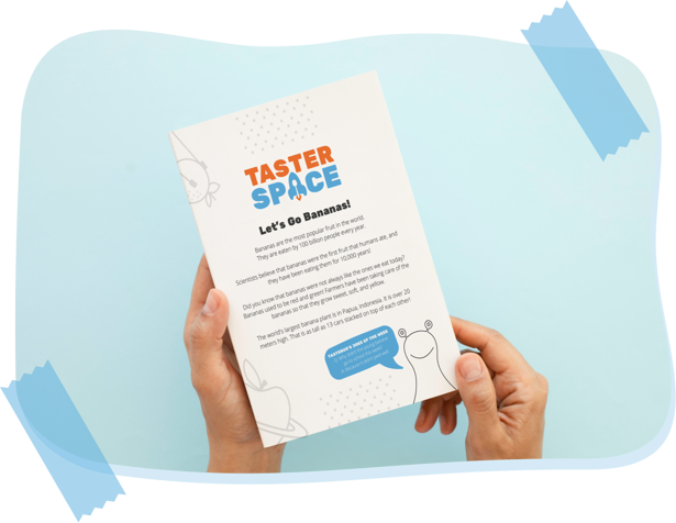 Tasterspace Pamphlet Tasterspace Pamphlet